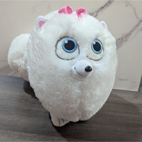 Build-A-Bear Secret Life Of Pets Gidget Plush Toy 10" White Pink Accents Soft - Picture 7 of 9